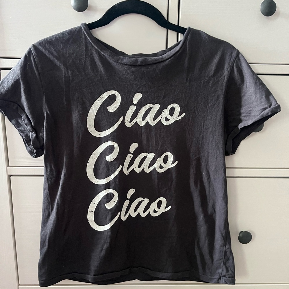 Worn once z supply ciao tee